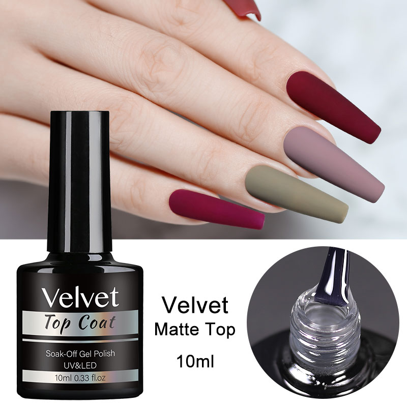 10ml Velvet Matte Top Coat Gel - Resin Art Equipment review and price