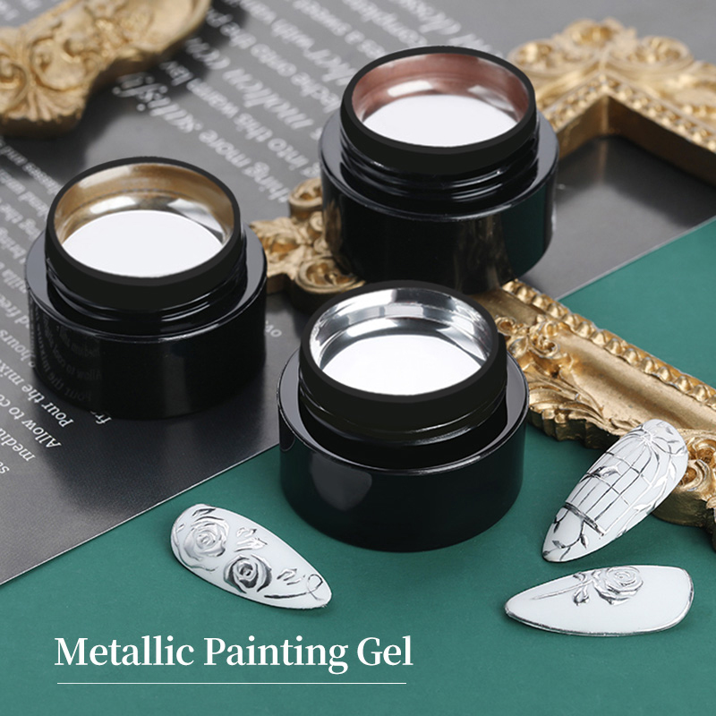 BORN PRETTY 5ml Metal Gel Nail - Resin Art Rose review and price