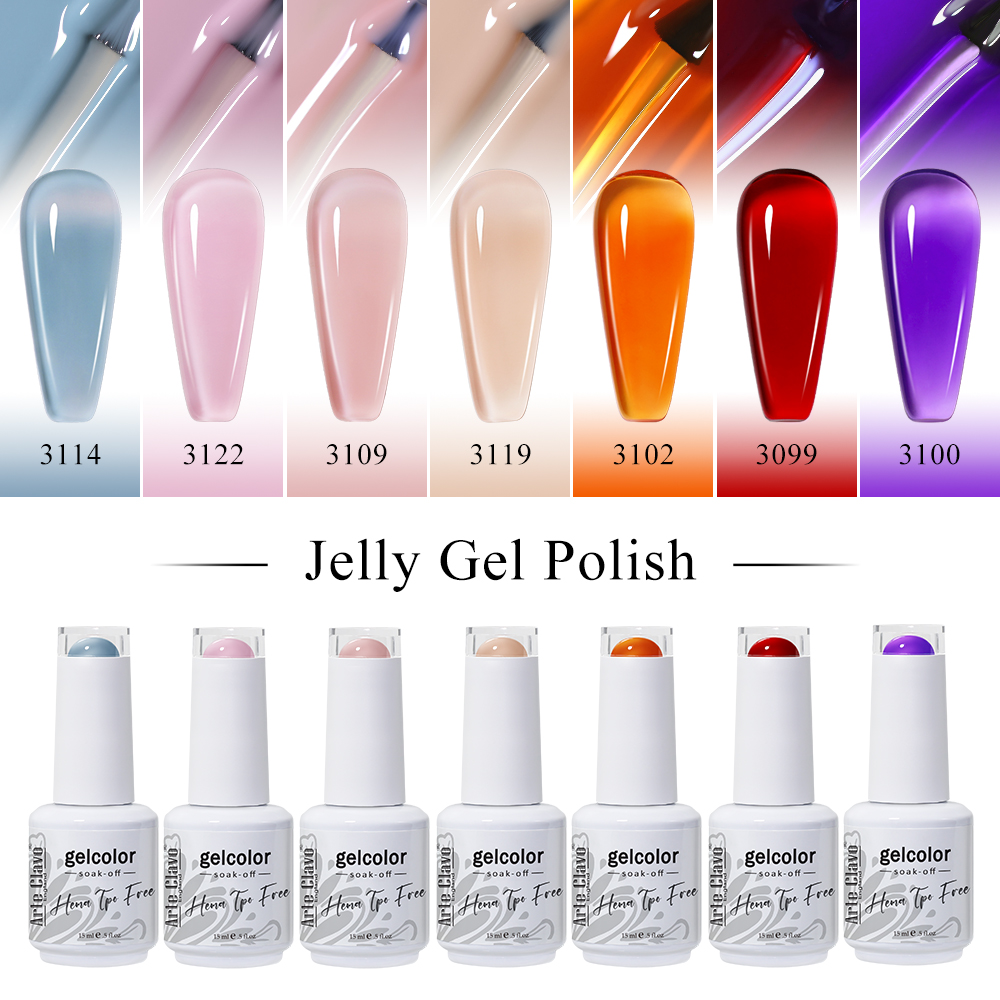Arte Clavo 15ml Jelly Gel Nail - Resin Art Equipment review and price