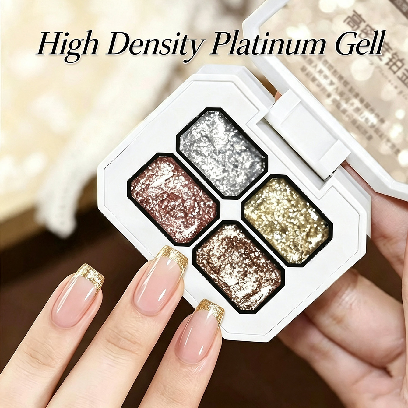 MIANEL Chunky Foil Platinum Na - Resin Art Rose review and price