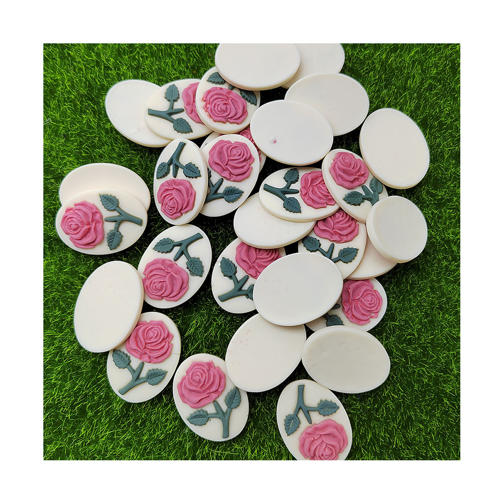 Oval Shape Flatback Resin Flow - Resin Art Alphabet review and price
