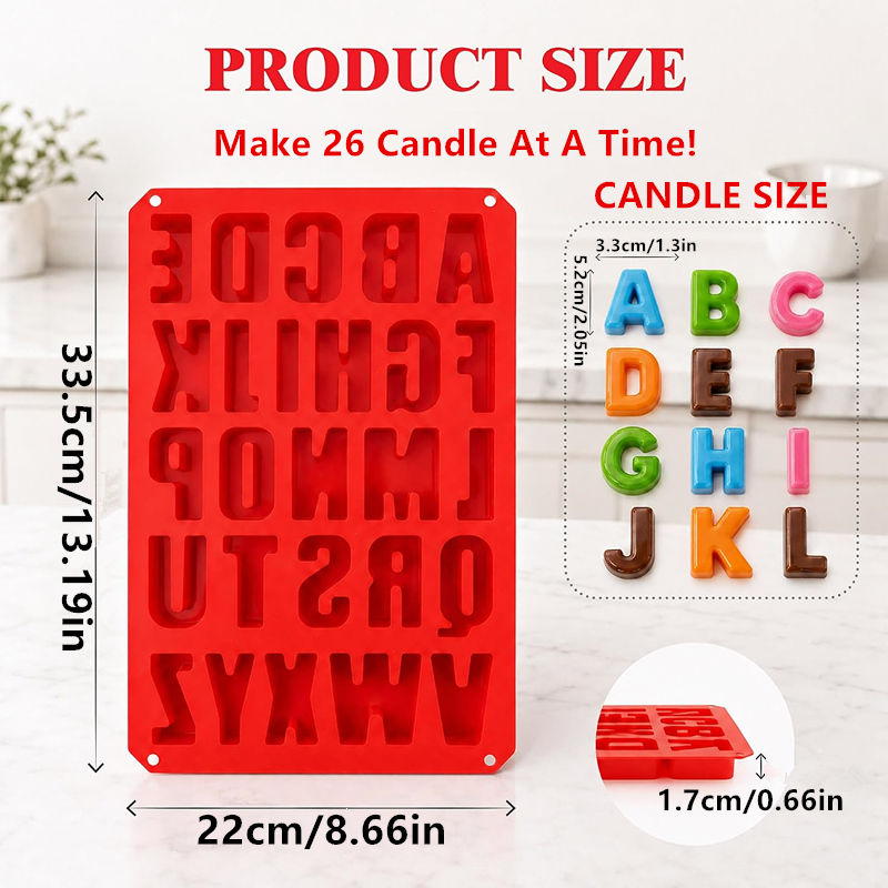 Alphabet Letter Silicone Candl - Resin Art Alphabet review and price