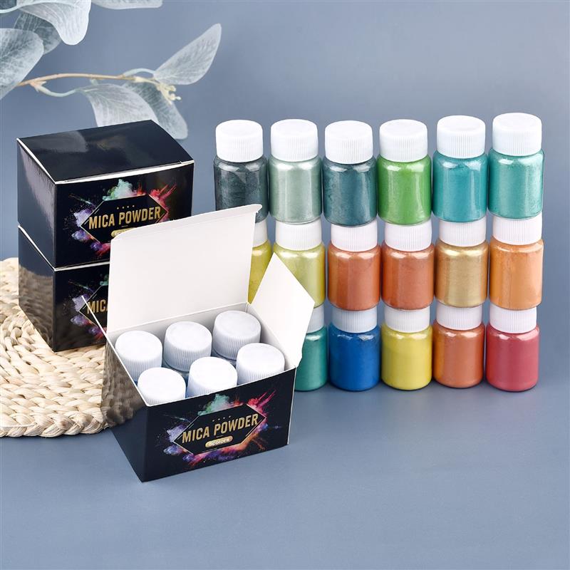 6 Pcs-Set Epoxy Resin Dye Mica - Resin Art Case review and price